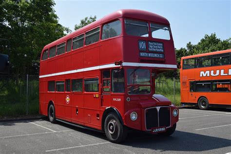 Jjd D Aec Routemaster Park Royal London Buses New To Flickr