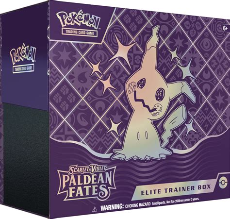 Paldean Fates Elite Trainer Box INGLÉS Big Bang Copag