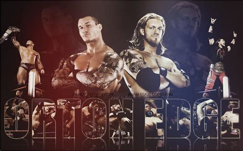 Randy Orton and Edge by dim861 on DeviantArt