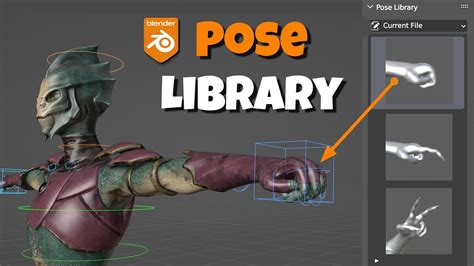 Blender Pose Library Tutorial Youtube