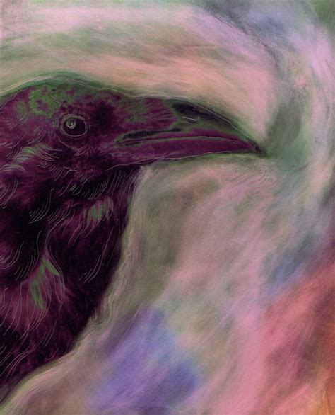 Raven Moon Painting By Featherstone Studio Julie A Miller Fine Art