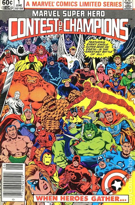 Marvel Super Hero Contest Of Champions 1982 Comic Books 1982