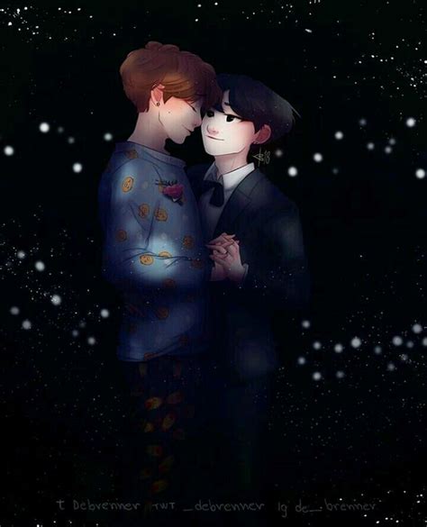 FANARTS YOONKOOK BTS Jungkook Fanart Bts Drawings Fan Art