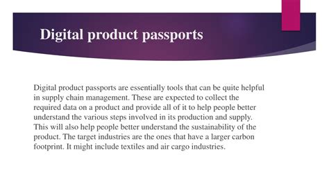 Ppt Lars Winkelbauer All About Digital Product Passports Powerpoint Presentation Id12966927