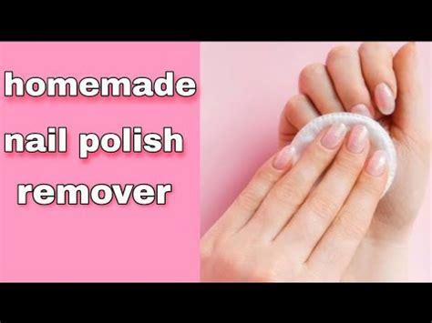 Homemade Nail Paint Remover How To Make Nail Paint Remover DIY