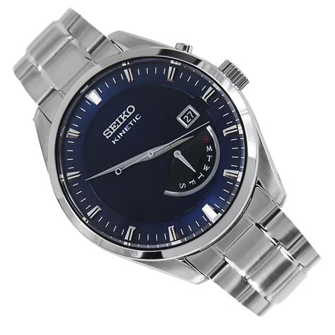 SEIKO Kinetic SRN047 SRN047P1 Blue Dial Chronospride