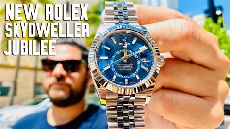 New Rolex Sky Dweller Blue Dial Jubilee Why Would Rolex Do This