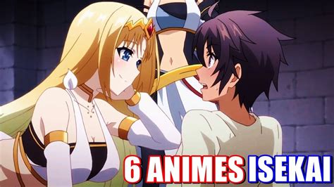 TOP 6 ANIMES DONDE EL PROTAGONISTA ES TRANSPORTADO A OTRO MUNDO YouTube