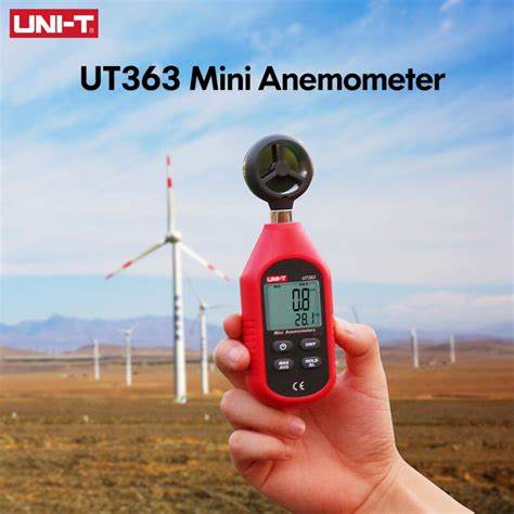 Uni T Ut Handheld Anemometer Digitale Wind Geschwindigkeit Messung