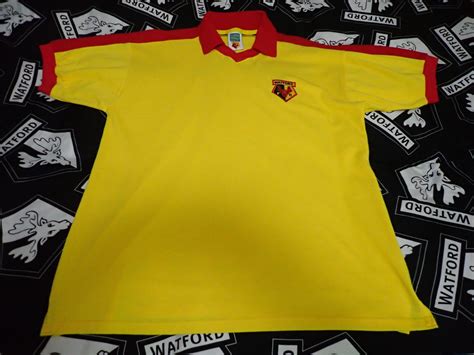 Watford Retro Replicas Football Shirt