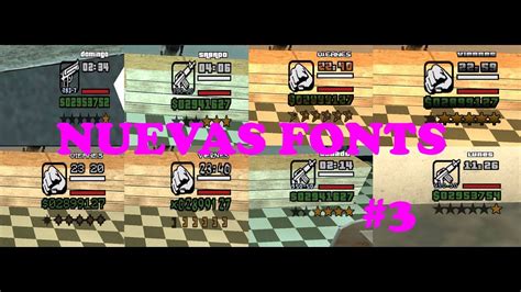 PACK FONTS 3 Para GTA SAN ANDREAS SAMP MTA YouTube