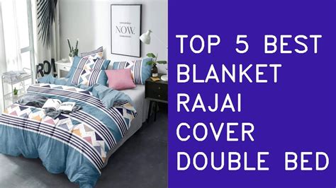 Top 5 Best Blanket Rajai Cover Double Bed In 2023 In India YouTube