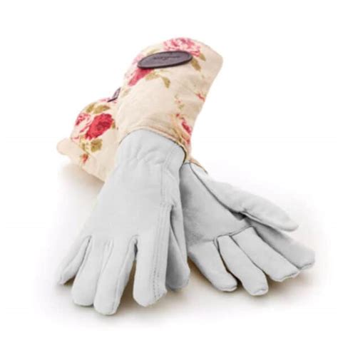 Small Floral Pink Gardening Gloves Bradleys The Tannery Sir Gordon