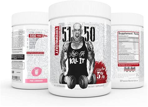 5 Nutrition 5150 High Stim Pre Workout Powder Extreme Energy Focus And Pumps 400mg Caffeine