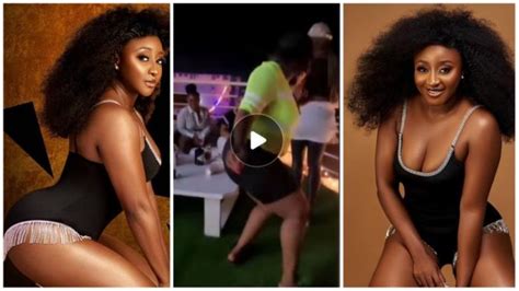 Ini Edo Battle Uche Jombo In A Twerk Fight As They Party Video Below