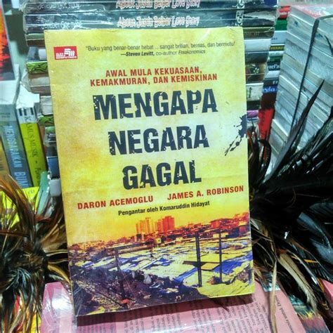 Buku Mengapa Negara Gagal Awal Mula Kekuasaan Kemakmuran Dan Kemiskinan Daron Acemoglu