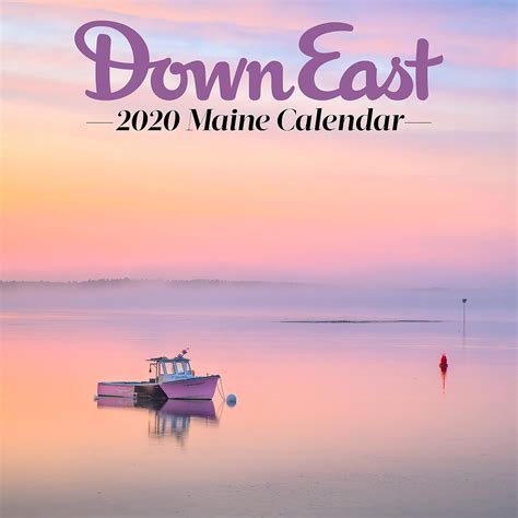 16 Maine Lighthouses Down East Wall Calendar 10