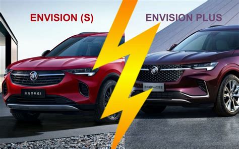 2021 Buick Envision vs. New Envision Plus: Design Comparison