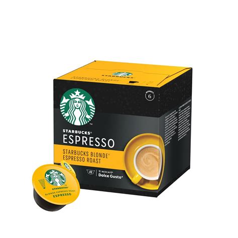 Starbucks Blonde Espresso Roast 12 Capsules For Dolce Gusto For 3 70