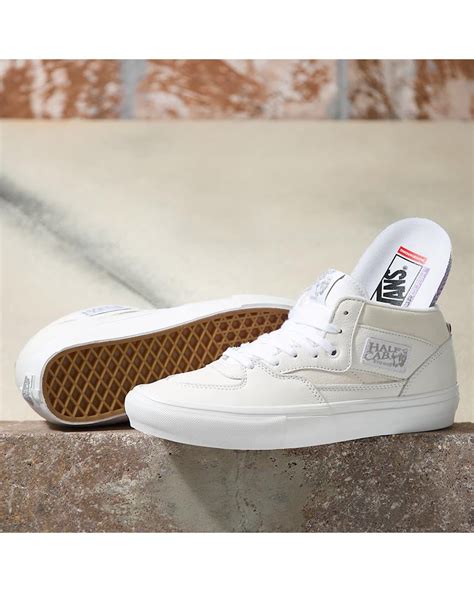 Vans Daz Whitewhite Skate Half Cab Shoes Boutique Adrenaline