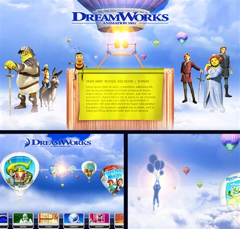 DreamWorks Animation History on Behance