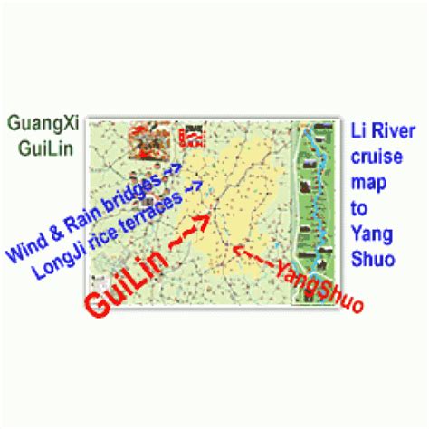 Guilin Surrounds area eMap