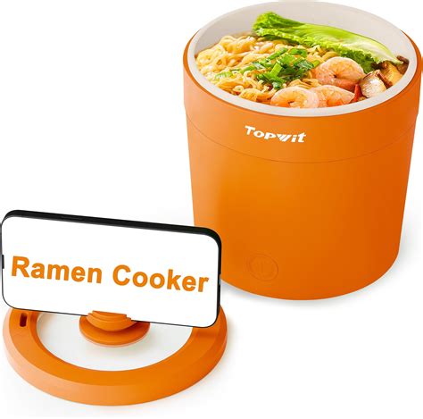 Amazon Topwit Hot Pot Electric 1 2L Small Rice Cooker Home Kitchen