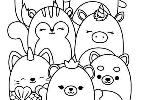 Squishmallows Coloring Pages Free 2025 Coloring And Learn