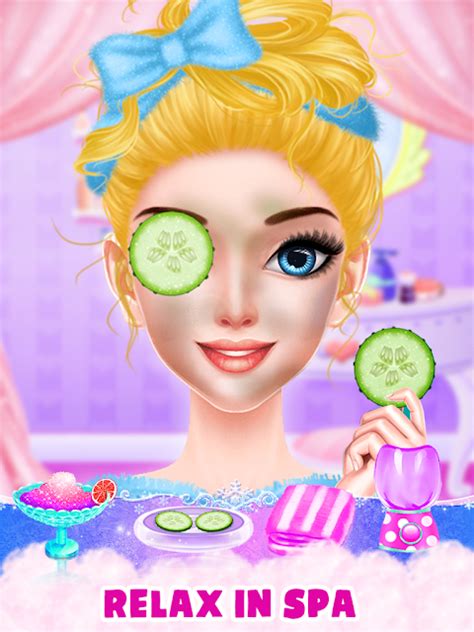 Android Için Pink Princess Makeover And Dress Up Makeup Salon Apk İndir