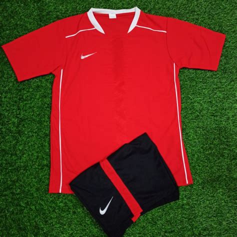 Jual NEW STELAN JERSEY FUTSAL JERSEY SEPAKBOLA NIKE MERAH PUTIH LOGO