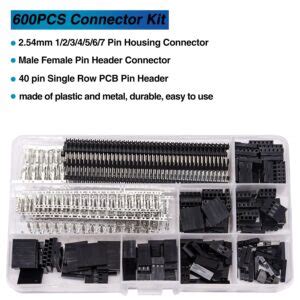 Taiss Dupont Crimping Tool Kit With Pcs Mm Dupont Connector Kit