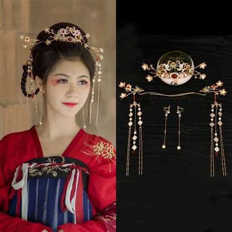 Chinese Ancient Bridal Hair Accessories Hanfu Hairpin Fashion Hanfu