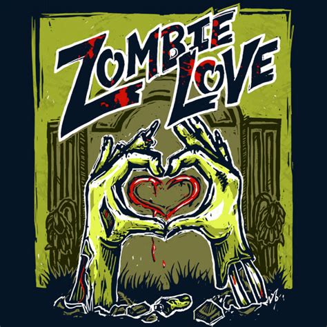 Zombie Love T Shirt By Allee Design By Humans