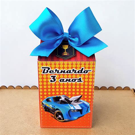 Kit De Caixas Personalizadas Pe As Hot Wheels No Elo M Eternativa A