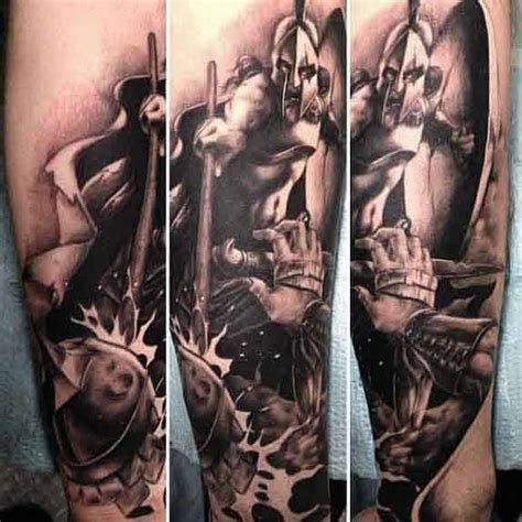 Top Spartan Tattoo Ideas Inspiration Guide