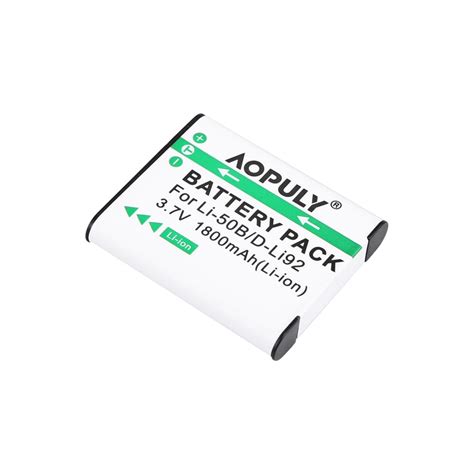 Pcs High Quality Mah V Li B Li B Camera Battery For Olympus