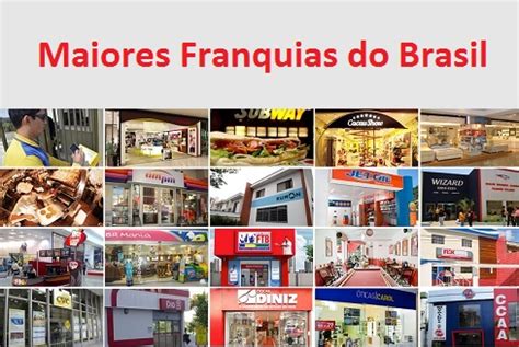 As Maiores Franquias Do Brasil Consultoria A Dist Ncia