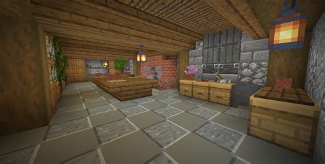 A little kitchen i've made for my castle : r/Minecraft