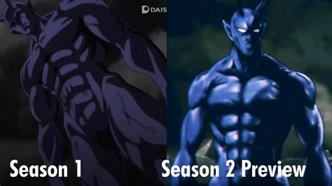 Vaccine Man S1 and S2 Preview Comparison : r/OnePunchMan