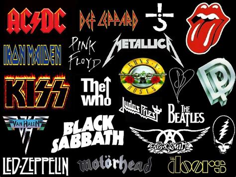 80s Rock Band Logo - LogoDix