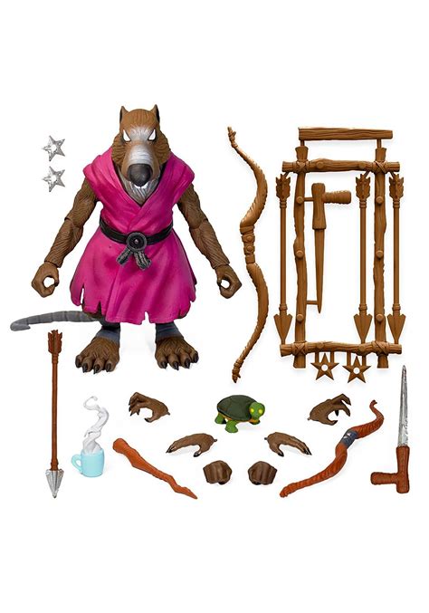 Teenage Mutant Ninja Turtles Ultimates Splinter 7 Inch Action Figure