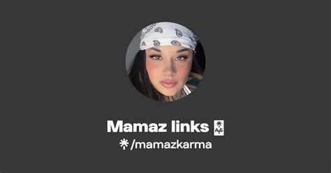 mamaz links instagram tiktok linktree