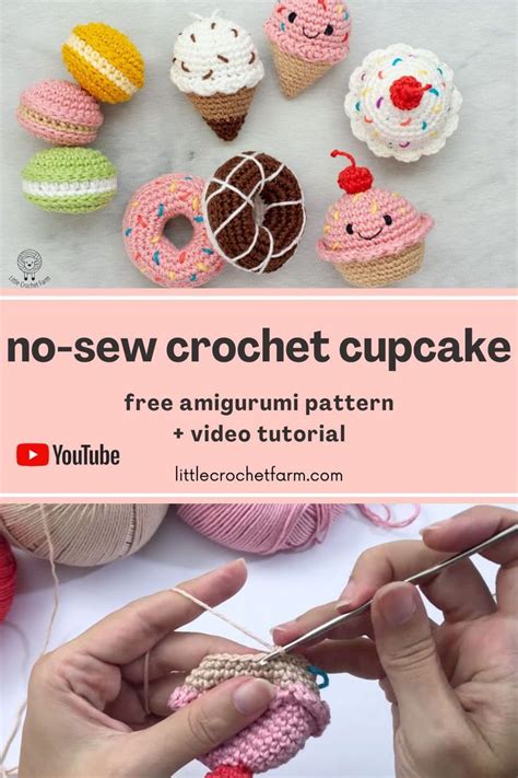 How To Crochet A Cupcake Quick And Easy Amigurumi Cupcake Tutorial In