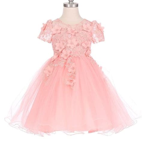 Cinderella Couture Dresses Lala Erina Beautiful 3d Flower Dress Cap Sleeve Dress 933 Poshmark