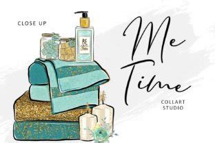 Me Time Spa Selflove Beauty Clipart Graphic By Collartstudio