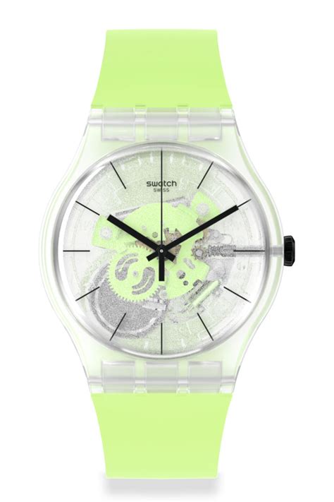 Swatch Uhr So K Monthly Drops New Gent Biosourced Green Daze