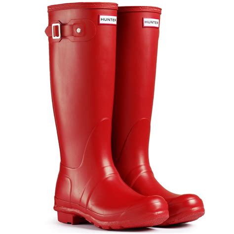 Mens Hunter Wellington Boots Original Tall Rainboots Snow Wellies New Hunter Rain Boots