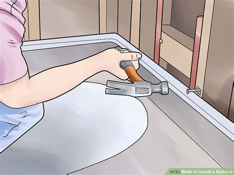 How to Install a Bathtub (with Pictures) - wikiHow