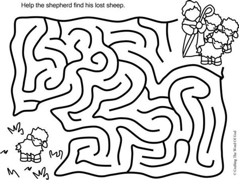 Parable Of The Lost Sheep Activity Sheets