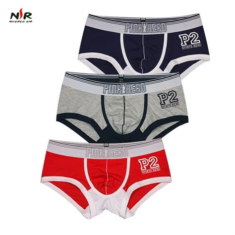 Pink Hero Hot Men Underwear Boxers Cotton Print Sexy Men Boxer Underwear Panties Cheap Brand
